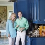 meg-braff-long-island-butlers-pantry-veranda-peacock-blue-lacquer-lacquered-pagoda-lantern-pendant