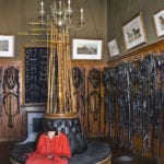 The Tack room at Château de Chaumont equestrian style