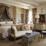 floral-chintz-canopy-bed-bedroom