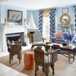maine-summer-house-quadrille-wallpaper-sisal-rug-nautical-art-decor