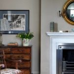 mantel-fireplace-federal-convex-mirror-english-country-style-house-garden