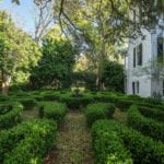southern-gardens-parterre-boxwood-antebellum-estate-beaufort-south-carolina