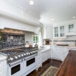 white-marble-kitchen-wood-countertop-island