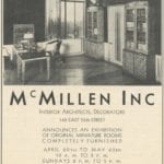 Advertisement for Interiors of Tomorrow