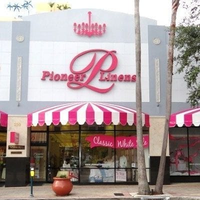 Pioneer Linens: A Palm Beach Tradition Since 1912
