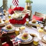 american-flag-napkins-red-white-gingham-blue-waterside-fourth-of-july-entertaining-tablescape-pottery-barn