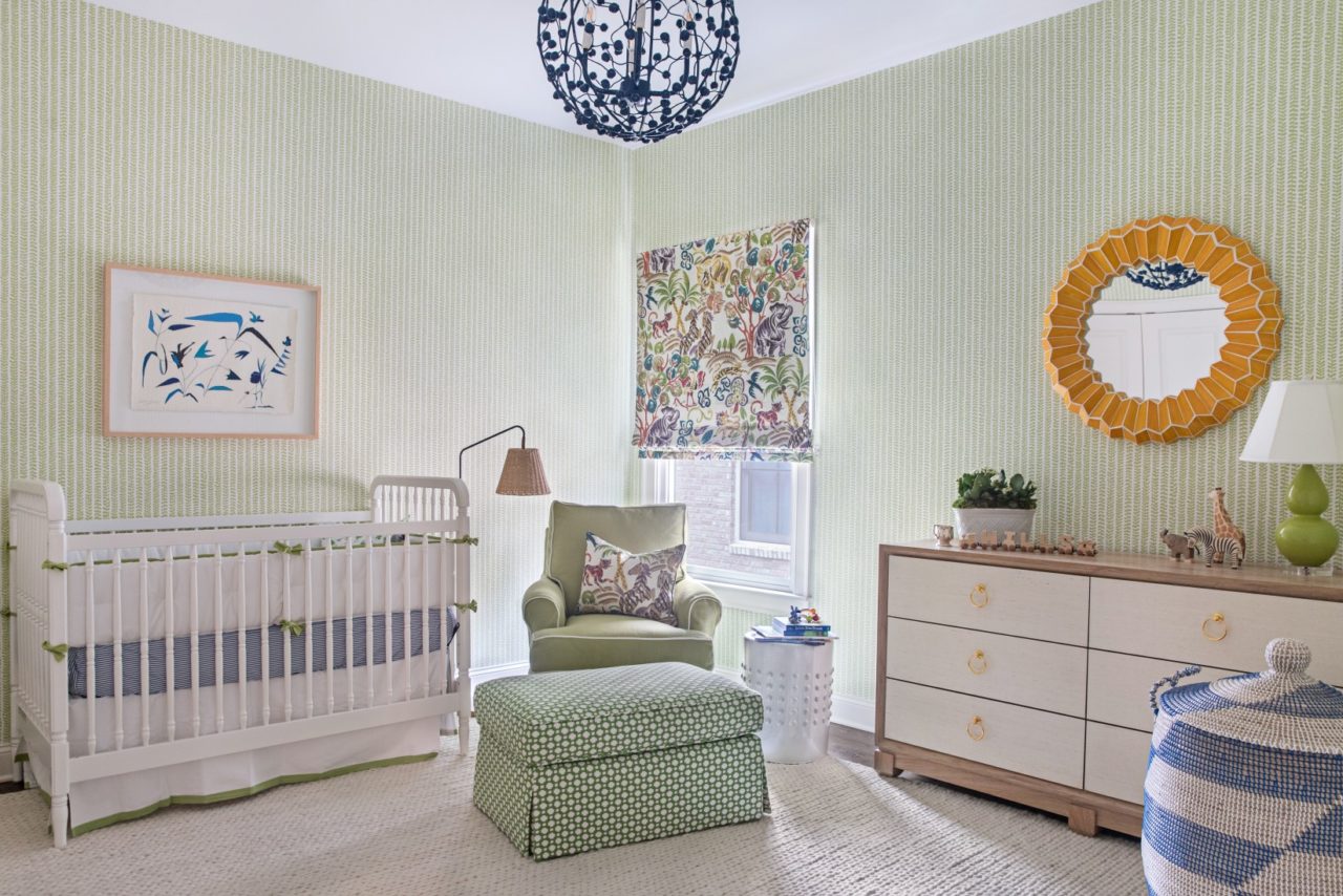 clarence-house-congo-jungle-fabric-nursery-clary-bosbyshell - The Glam Pad