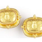 elizabeth-locke-19k-gold-bee-clip-post-earrings