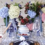 fourth-of-july-tablescape-blue-white-ginger-jars-vase-chinoiserie-chinese-american-flags