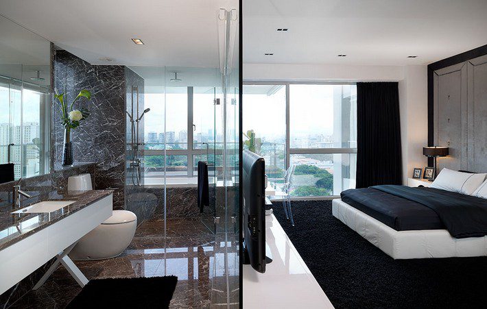 From the bath to the bedroom