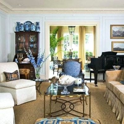 Blue and White in a 1920s Texas Home