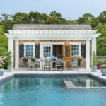 tom-Catalano-pool-house-garden-shed-blue-white-chinoiserie-planters-hydrangeas-pink-purple-swimming-pool-chatham-cap-cod