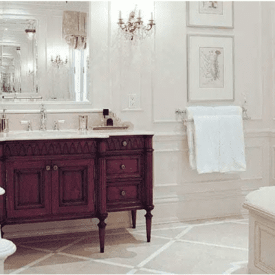 40 Ways to Decorate with Antique Furniture in the Bathroom