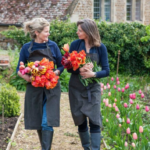 Bridget Elworthy and Henrietta Courtauld wardington manor land gardeners