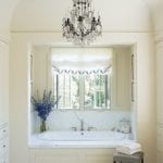 Calacatta marble barhroom waterworks fixtures