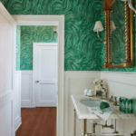 ellen-kavanaugh-interiors-malachite-wallpaper-bathroom-powder-room