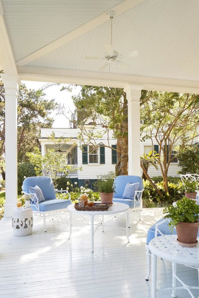 Julia Engel S Romantic Charleston Home, Southern Home Inc Outdoor Furniture