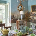 p 213 cathy-kincaid-dining-room-murals-the-well-adorned-home-book-review-interior-designer