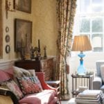sussex drawing room chintz curtains