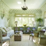 suzanne_novato_ca_sunroom-hand-painted-purals-trellis-porcelain-flowers-wicker-chintz
