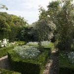 white garden england