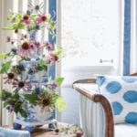 FlowerBlueAndWhiteTulipiere25305_2x3 Country Estate’ tulipiere tower set Delft Blue by Juliska