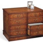 burr+elm+four+drawer+file+cabinet