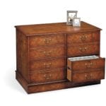 burr+elm+four+drawer+file+cabinet