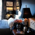 dark-blue-navy-tartan-plaid-masculine-boy-bedroom-decorating-ideas