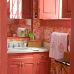 melissa-rufty-bengal-toile-pink-orange-bathroom-monogrammed-linens-children-decoration-orange-pink