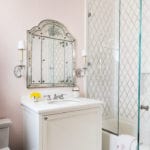 Shazalynn Cavin-Winfrey pink girls bathroom elegant pretty feminine