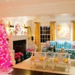 Teggy-french-christmas-decor-pink-christmas-tree-poinsettas-hollywood-regency-palm-beach-chic