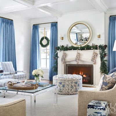 Blue and White Christmas with Clary Bosbyshell
