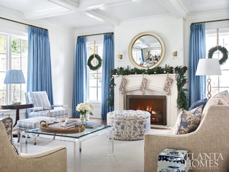 Blue and White Christmas with Clary Bosbyshell