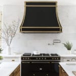 custom kitchen la cananch range black gold lacanache