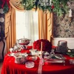 chinoiserie-dining-room-classic-curtains-christmas-buffet-holiday-decorations