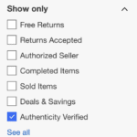 ebay authentic authenticate verified program