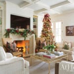 jeremy-carter-interior-design-at-home-arkansas-christmas-holiday-decor-decorations-traditional-classic-style-family-room-garland-mantel-stockings