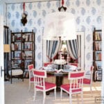 alessandra-branca-blue-white-wallpaper-pink-chairs-stripes