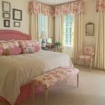climbing-hydrangea-quadrille-fabric-pink-white-girls-bedroom