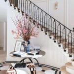 rachel-parcell-foyer-entrance-entry-spiral-sweeping-stairs-staircase-salt-lake-city-blogger