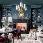 rachel-parcell-library-Narragansett Green by Benjamin Moore