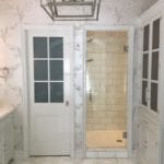white marble bathroom