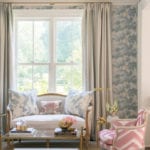 sandberg-raphael-blue-white-striped-curtains-pink-chair