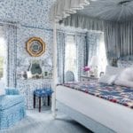traditional-print-on-print-matchimalism-chintz-blue-and-white-markham-roberts-nantucket-bedroom-quilt-americana