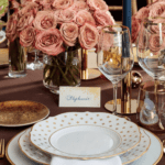 stephanie-booth-shafran-entertaining-pink-roses-gold-stars-tablescape