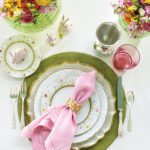 flower-magazine-easter-tablescape-herend-bunnies-fishnet-floral-repousse-sterling-silver-flatware-pink-green-fine-china