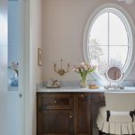 murano-palmette-chandelier-pink-sitting-room-master-bathroom-vanity-dressing-table