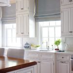 alex-kaali-nagy-new-caanan-connecticut-architect-amy-aidinis-hirsch-interior-design-kitchen-classic-white-roman-shades-blue-wood-countertops