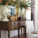 antique-sideboard-traditional-dining-room